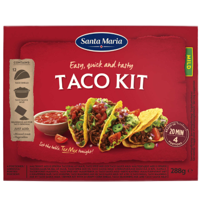 Buy onlineSanta Maria | Tacos | Kit 288 g from SANTA MARIA