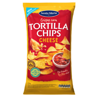 Buy onlineSanta Maria | Crisps | Tortilla | Cheese 475g from SANTA MARIA