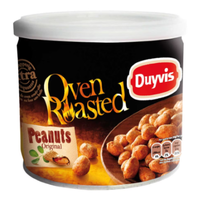 Buy onlineDuyvis | Oven Roasted | Original | Nuts | Peanuts | 175g from DUYVIS
