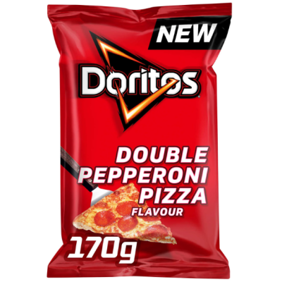 Buy onlineDoritos | Chips | Double Pepperoni Pizza 170 gr from DORITOS