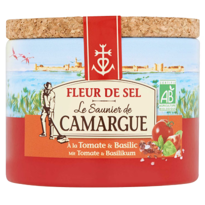 Buy onlineThe Saunier of Camargue | Flower of salt | Tomatoes | Basil 125g from LE SAUNIER DE CAMARGUE