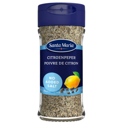 Buy onlineSanta Maria | Spices | Lemon pepper | Without salt 42 gr from SANTA MARIA
