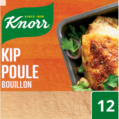 Buy onlineKnorr | Original | Broth | Chicken | 12 stock cubes 12 x 11 g from KNORR