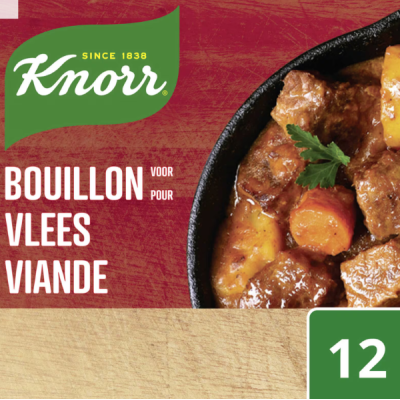 Buy onlineKnorr | Original | Broth | Meat | 12 stock cubes 12 x 11 g from KNORR