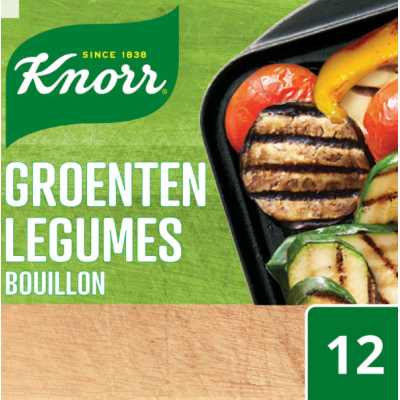 Buy onlineKnorr | Original | Broth | Vegetables | 12 stock cubes 120g from KNORR