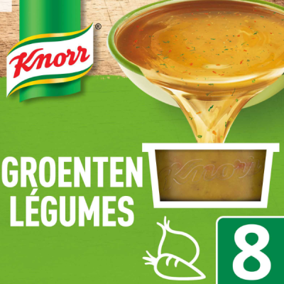 Buy onlineKnorr | Bouillon-Keteltje Pot | Broth | Vegetables | 8x28g 224g from KNORR