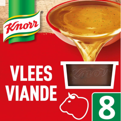 Buy onlineKnorr | Bouillon-Keteltje Pot | Broth | Meat | 8x28g 224g from KNORR