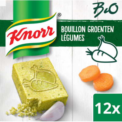 Buy onlineKnorr | Broth | Vegetables | 12x28g | Organic 120g from KNORR