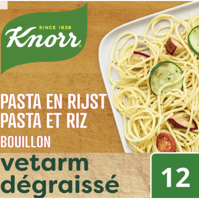 Buy onlineKnorr | Fineness | Broth | Pasta and Rice | 12 stock cubes 12 x 10 g from KNORR