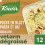 Buy onlineKnorr | Fineness | Broth | Pasta and Rice | 12 stock cubes 12 x 10 g from KNORR