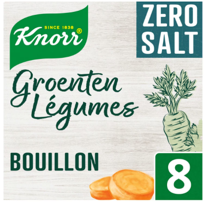 Buy onlineKnorr | Broth | Without Salt | Vegetables 72g from KNORR