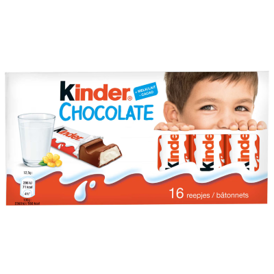Buy onlineKinder | Chocolate | Milk | 200 g sticks from KINDER